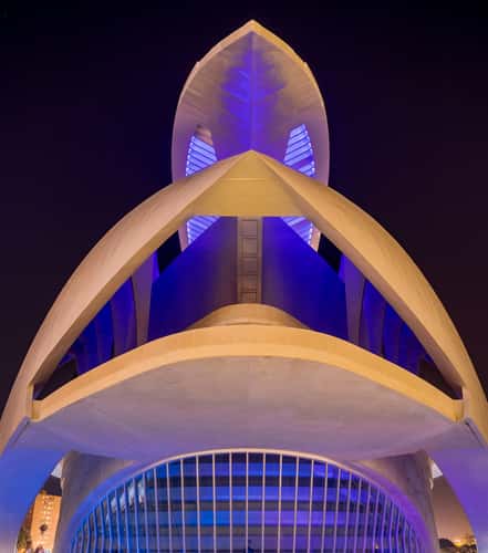 Palace of Arts, front view, Valencia