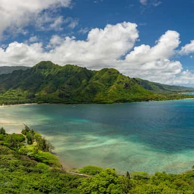 Crouching Lion (Kahana Bay), USA