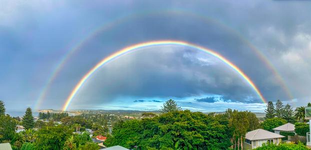 Double Rainbow Mona Vale, Northern Beaches, Sydney