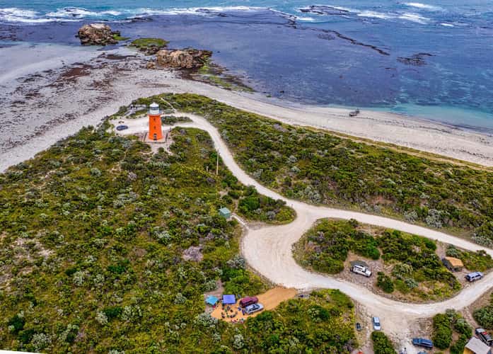 Drone, Cape Banks Lighthouse, South Australia