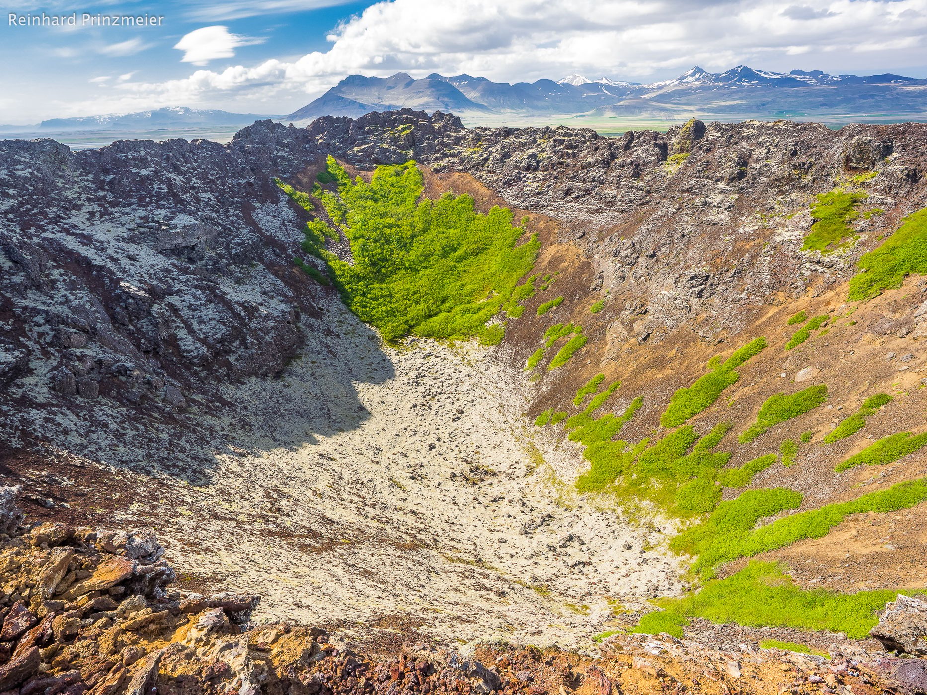 Eldborg Crater, Iceland