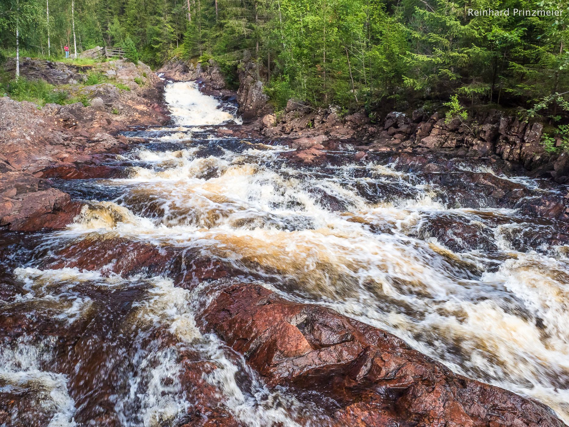 Fämtfallet Waterfall, Sweden
