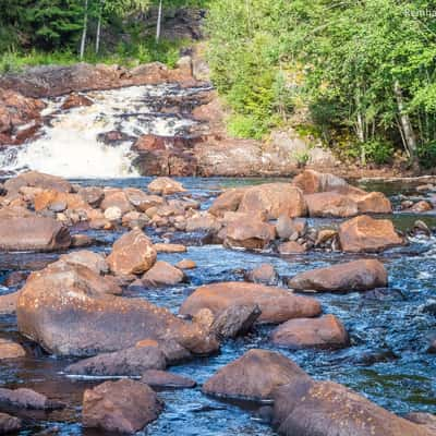 Fämtfallet Waterfall, Sweden