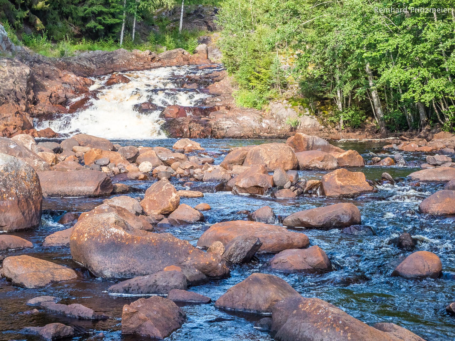 Fämtfallet Waterfall, Sweden