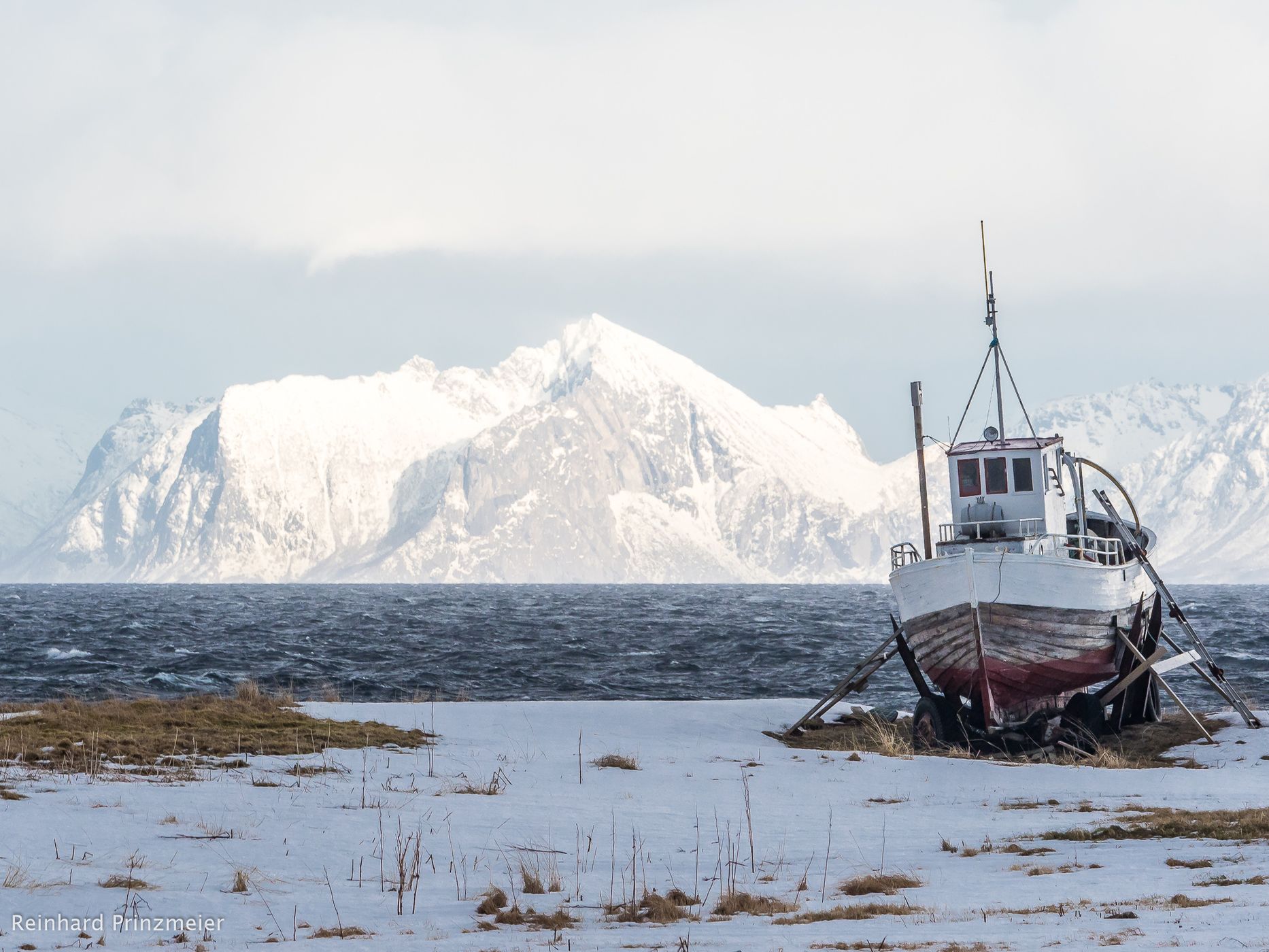 Boat in Fiskenes, Norway