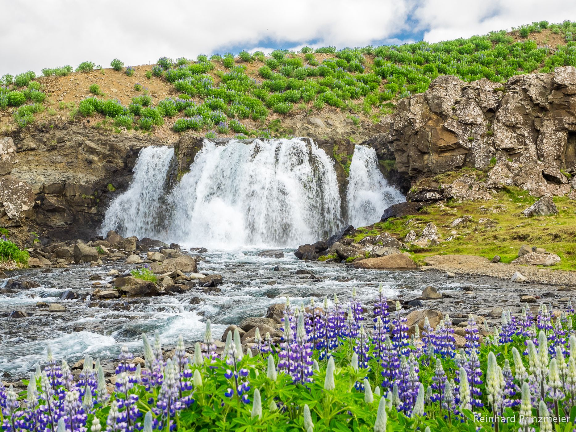 Fossarétt Waterfall, Iceland