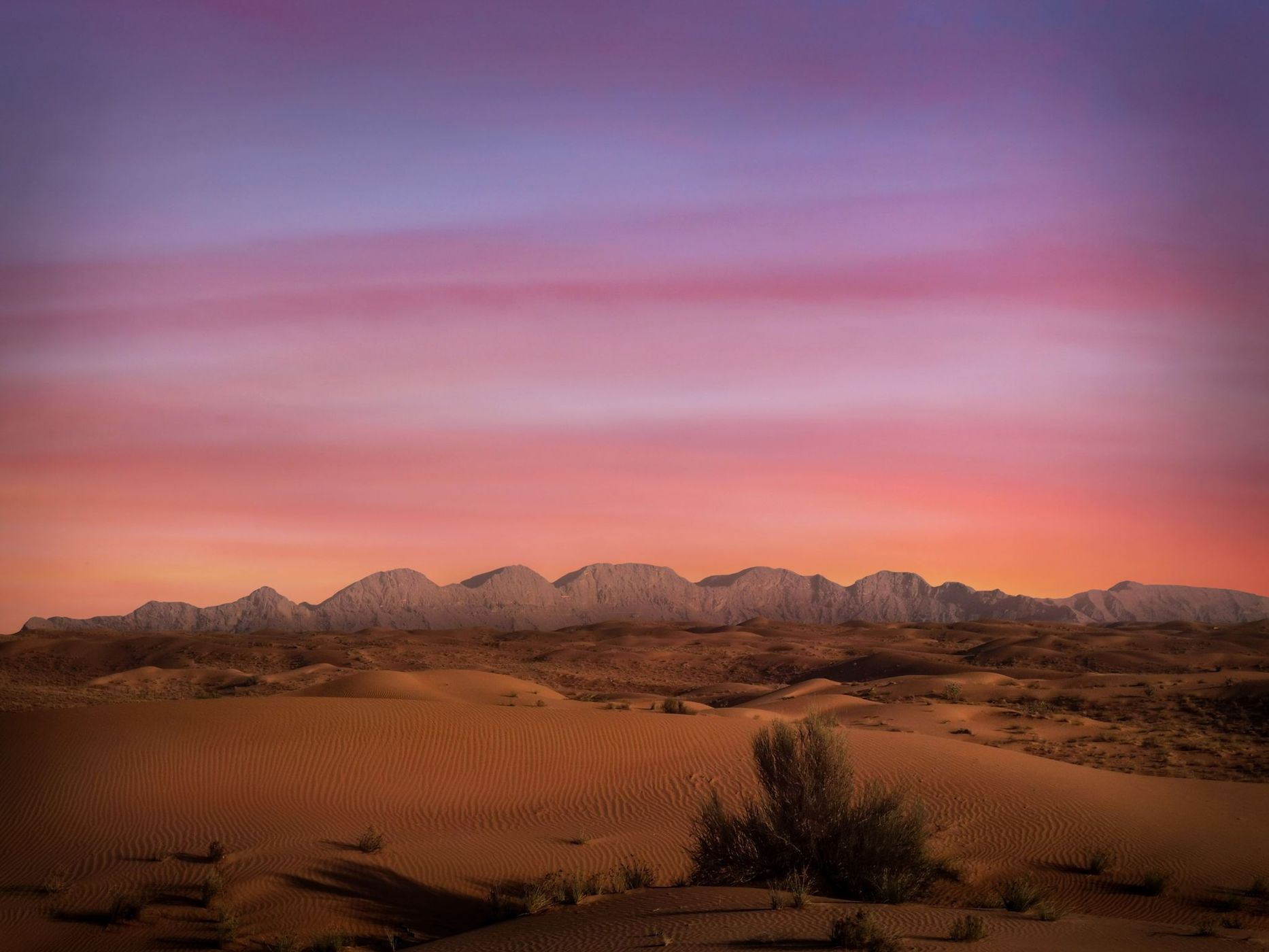 Fujairah Road, desert, United Arab Emirates