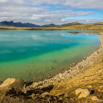 Grænavatn Lake, Iceland