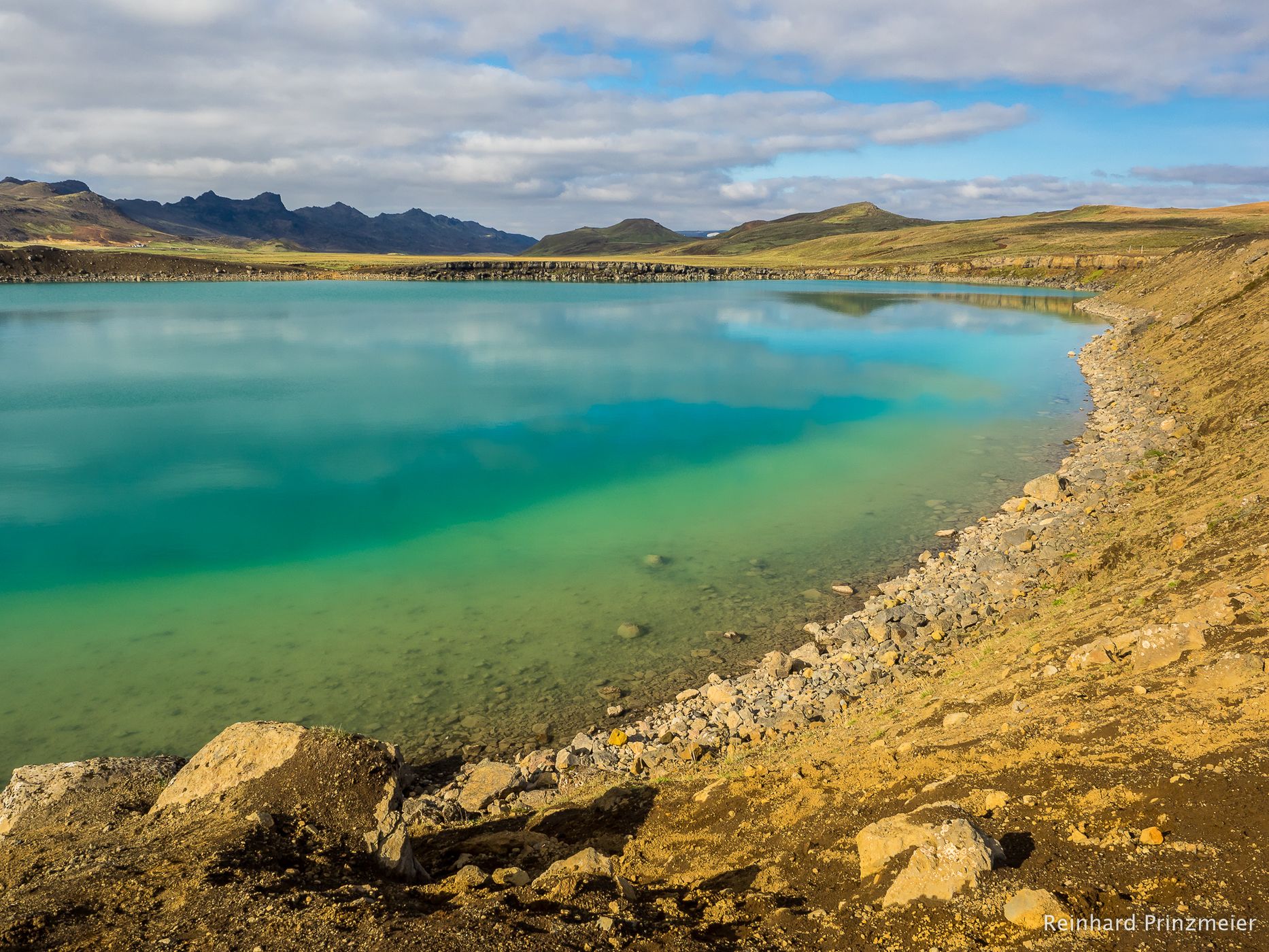 Grænavatn Lake, Iceland