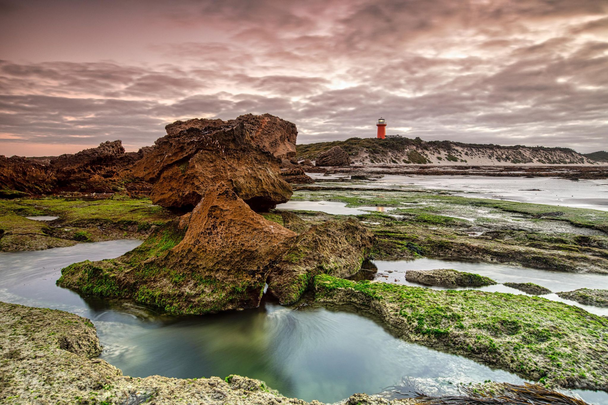 Green Rocks, Cape Banks Lighthouse, South Australia, Australia