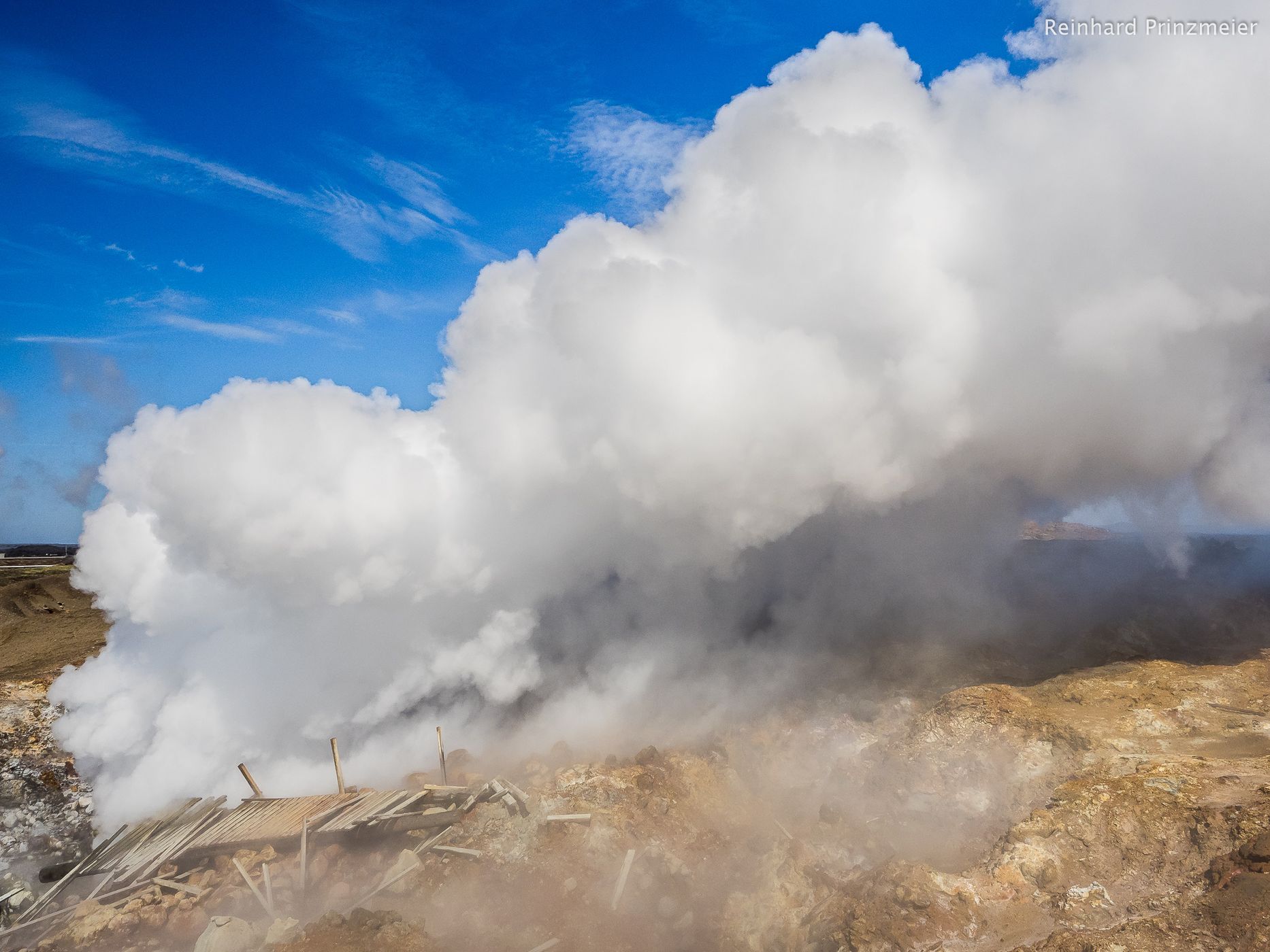 Gunnuhver hot spring, Iceland