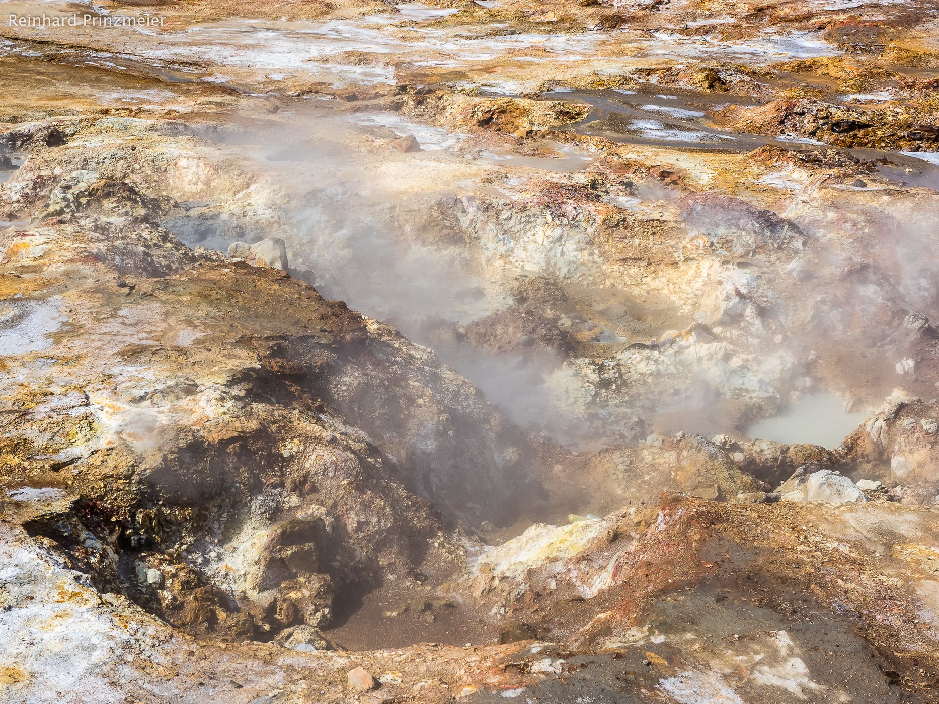 Gunnuhver hot spring, Iceland