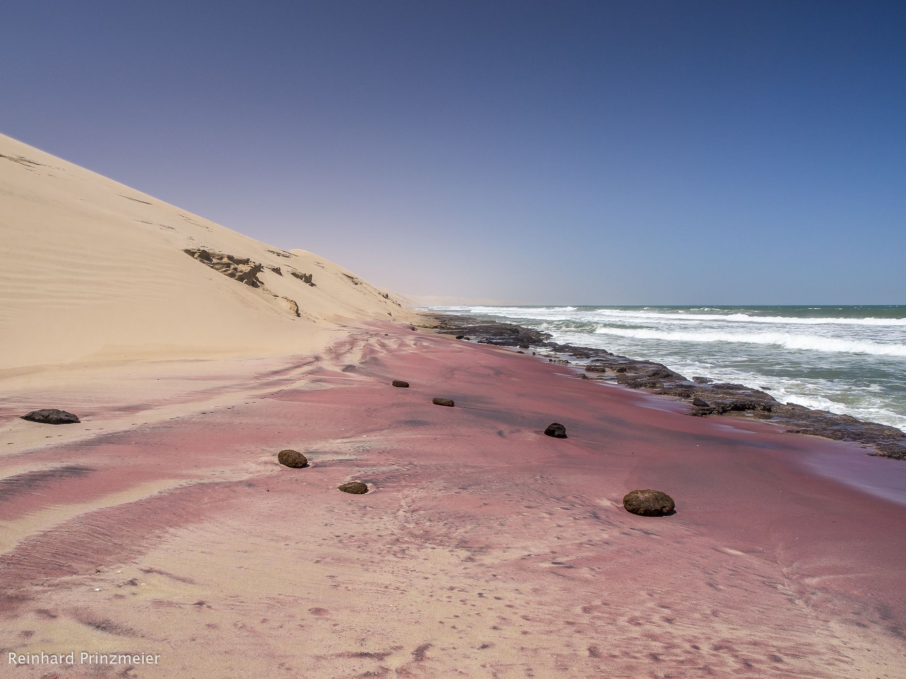 into the Dorob National Park, Namibia
