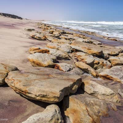 into the Dorob National Park, Namibia