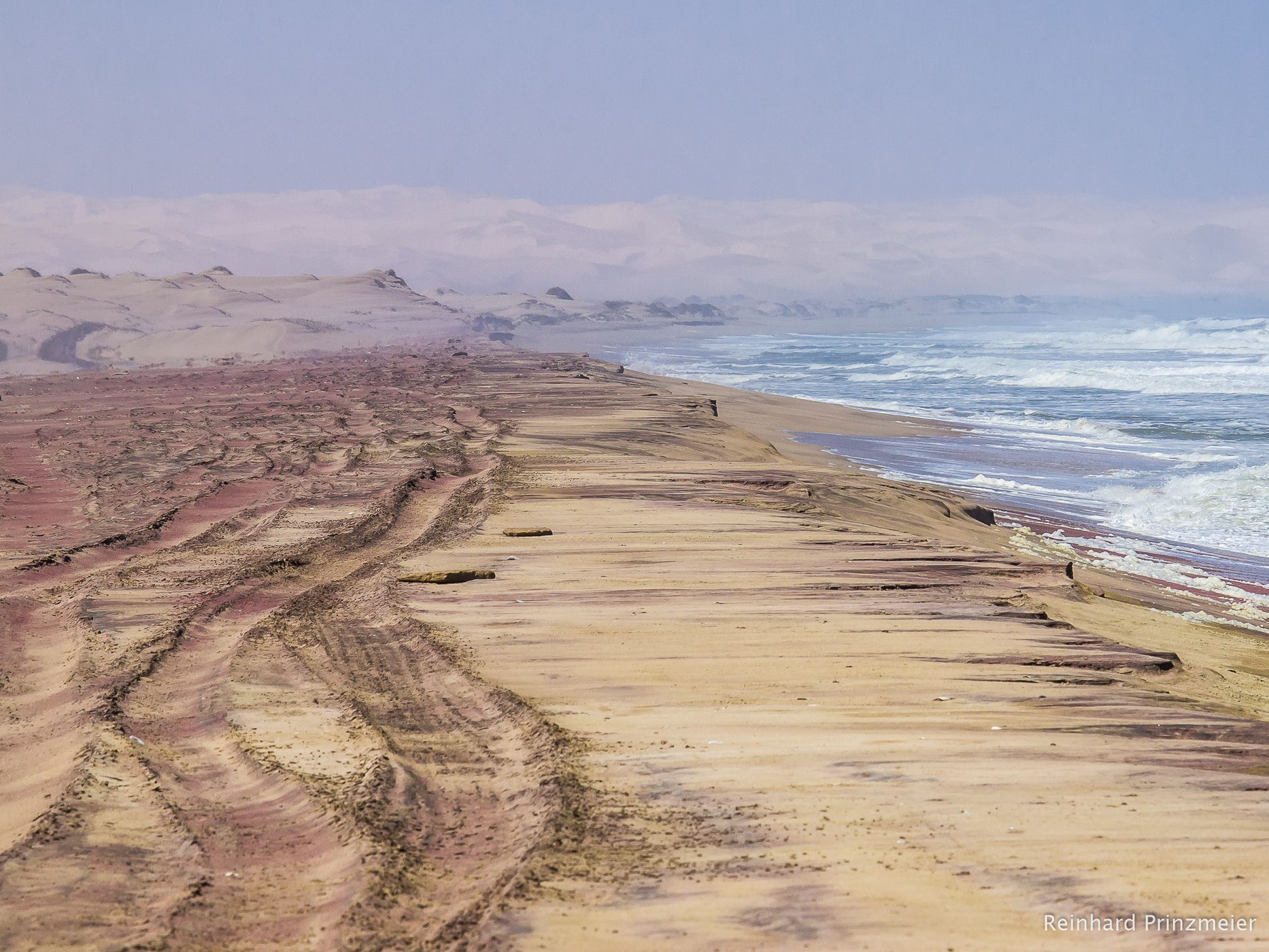 into the Dorob National Park, Namibia