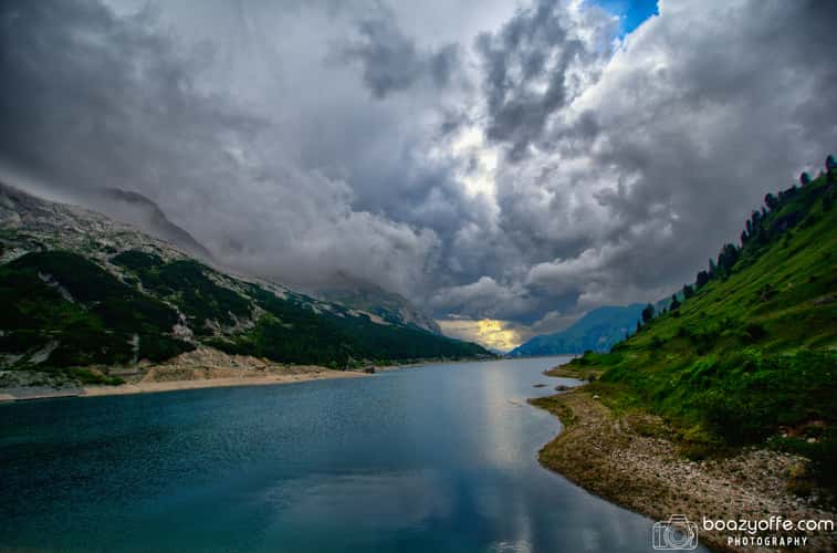 Lago Fedaia, Marmolada
