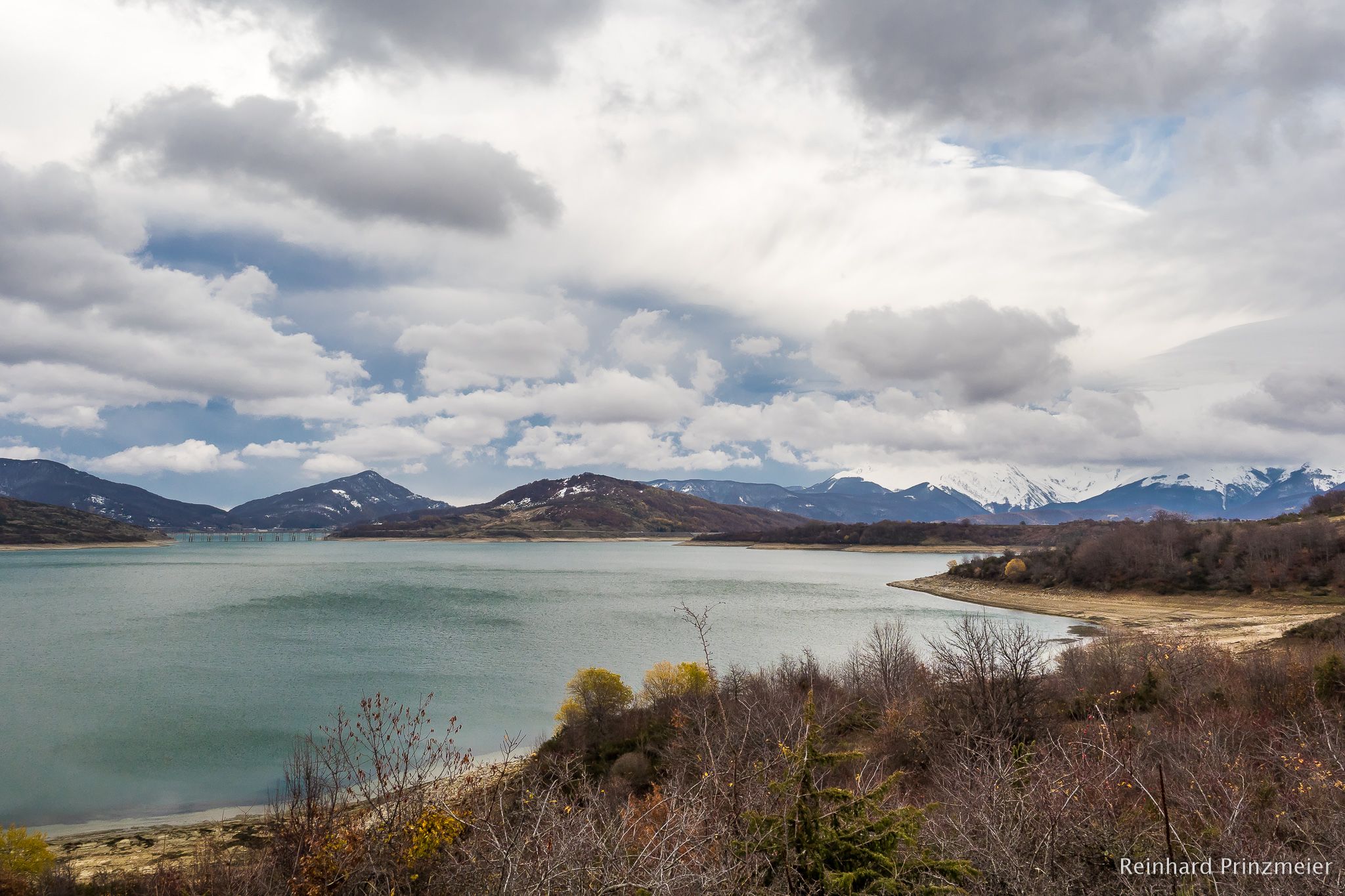 Lake Campotosto, Italy