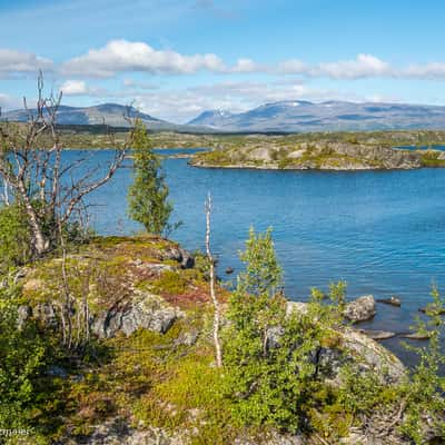 Lake Paktajaure, Sweden