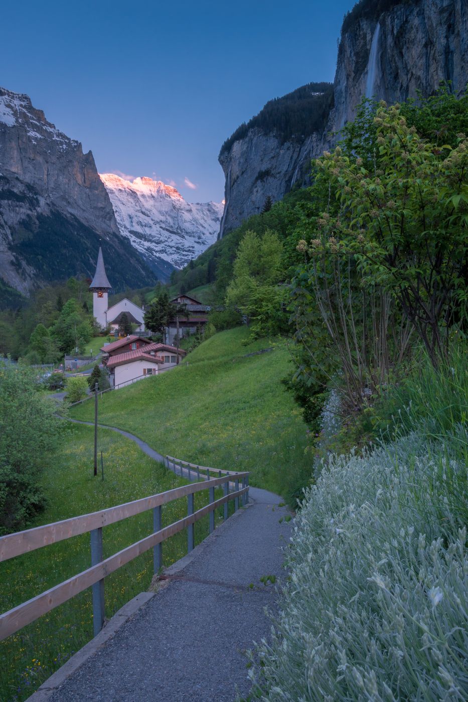 Lauterbrunnen from Fuhren View Point, Switzerland