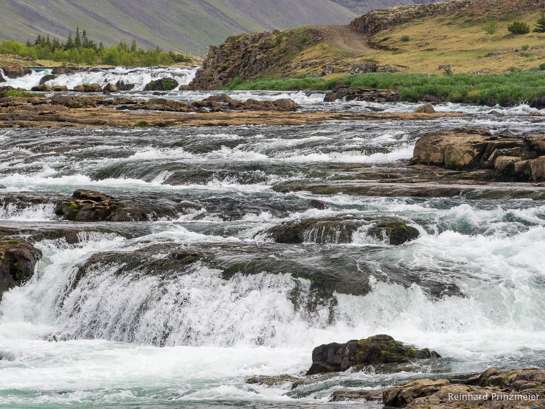 Laxfoss Rapids, Iceland
