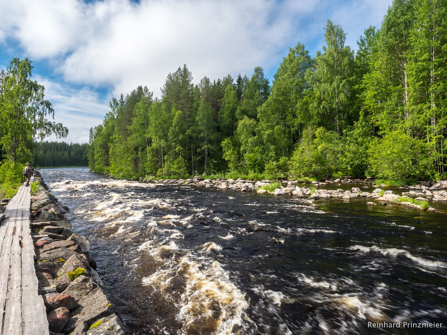 Lentuankoski Rapids, Finland