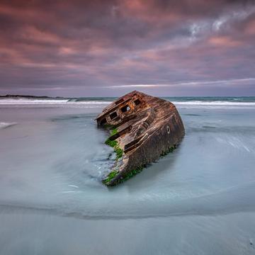 Lighthouse Bay ship wreck, Cape Banks, SA, Australia