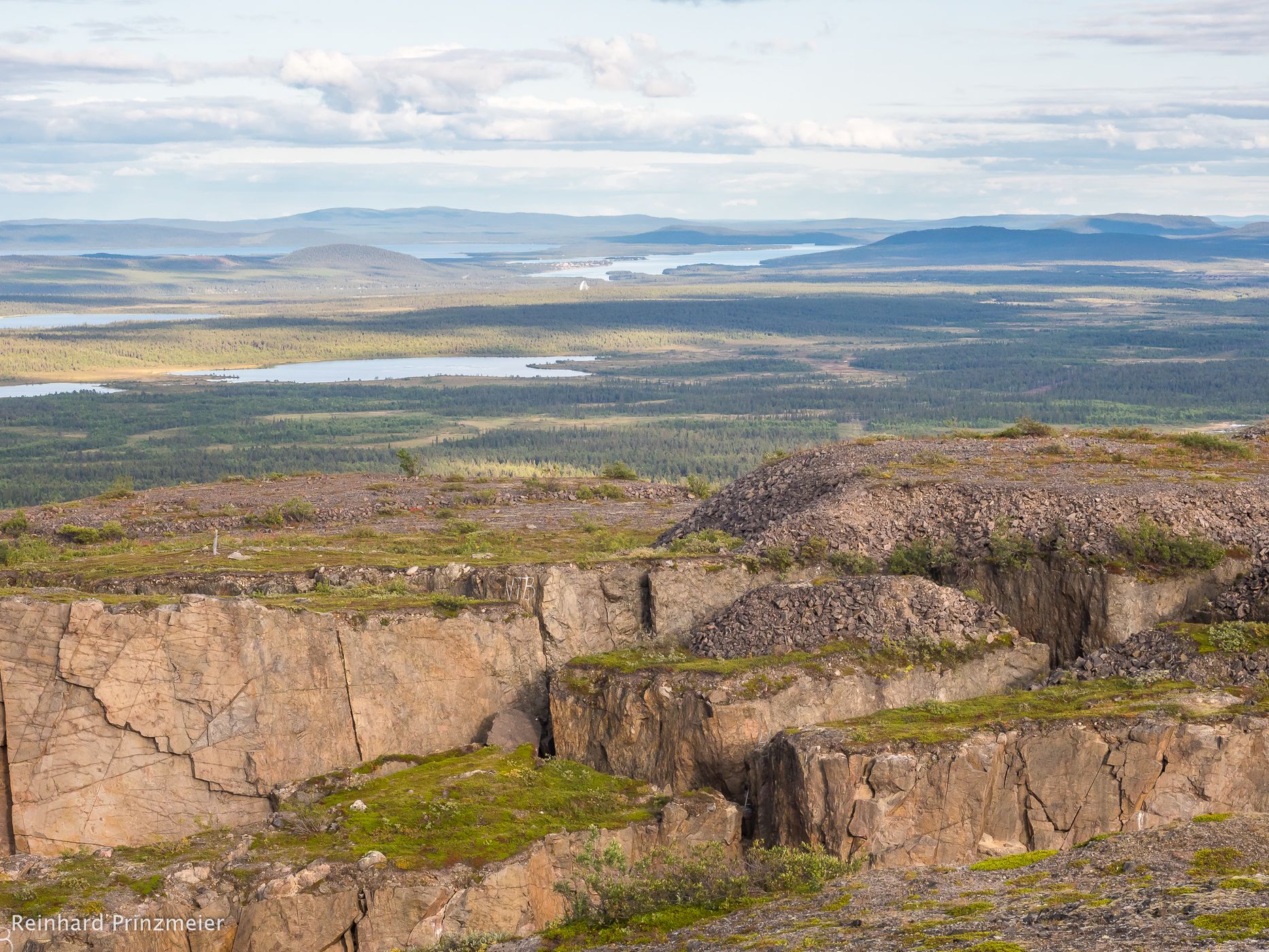 Luossavaara Mountain, Kiruna, Sweden