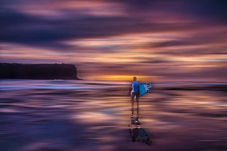 Mona Vale Basin sunrise, Northern Beaches, Sydney, NSW