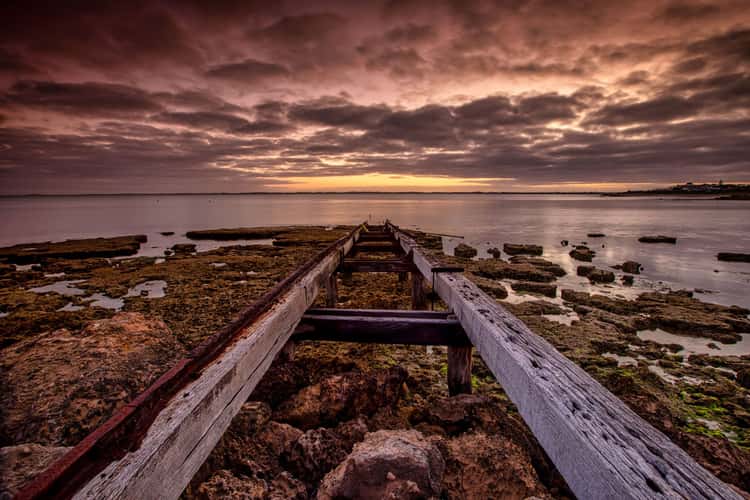 Old Boat Slipway, sunrise, Robe, South Australia