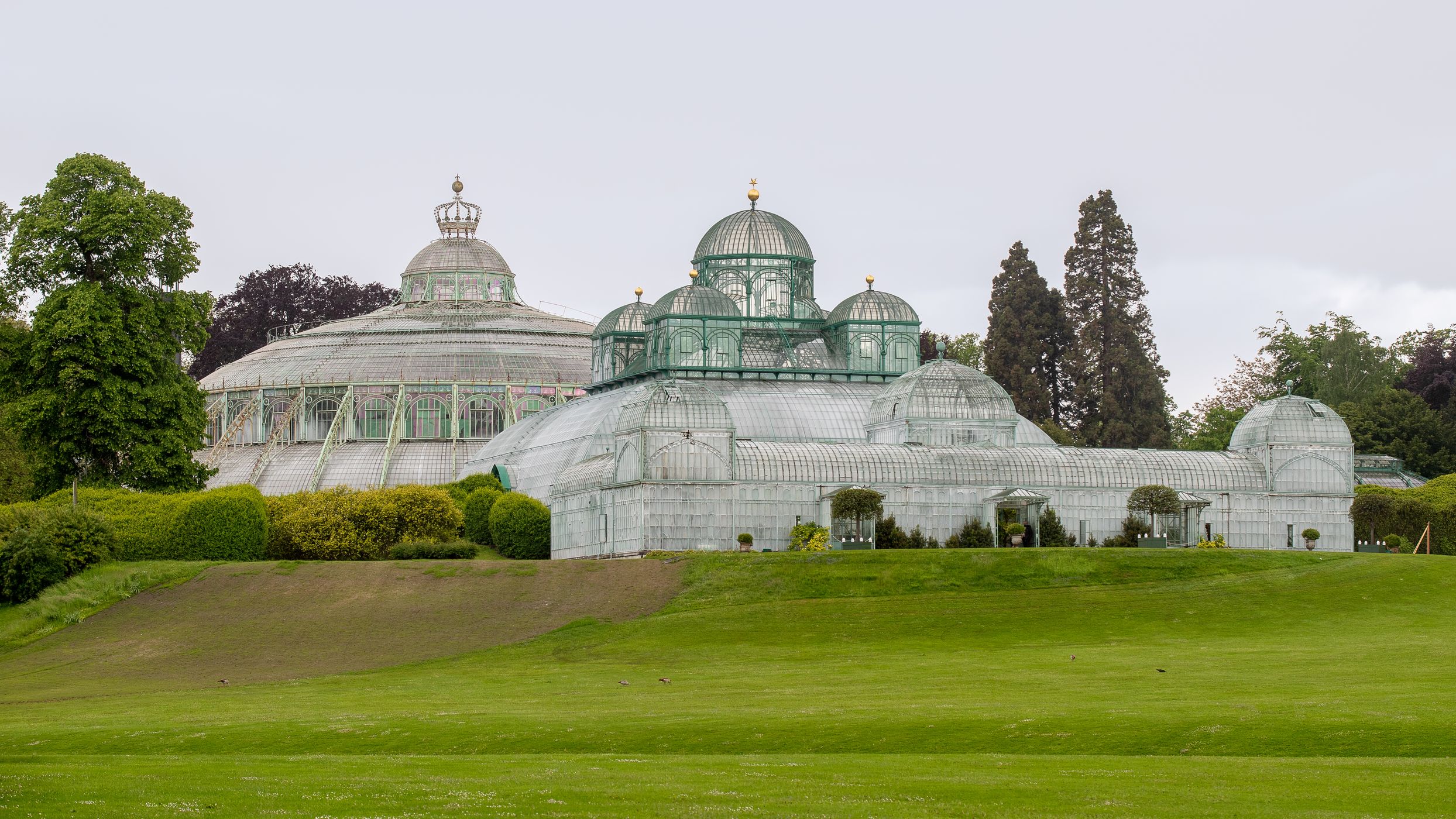 Palace and Greenhouses of Laeken, Belgium