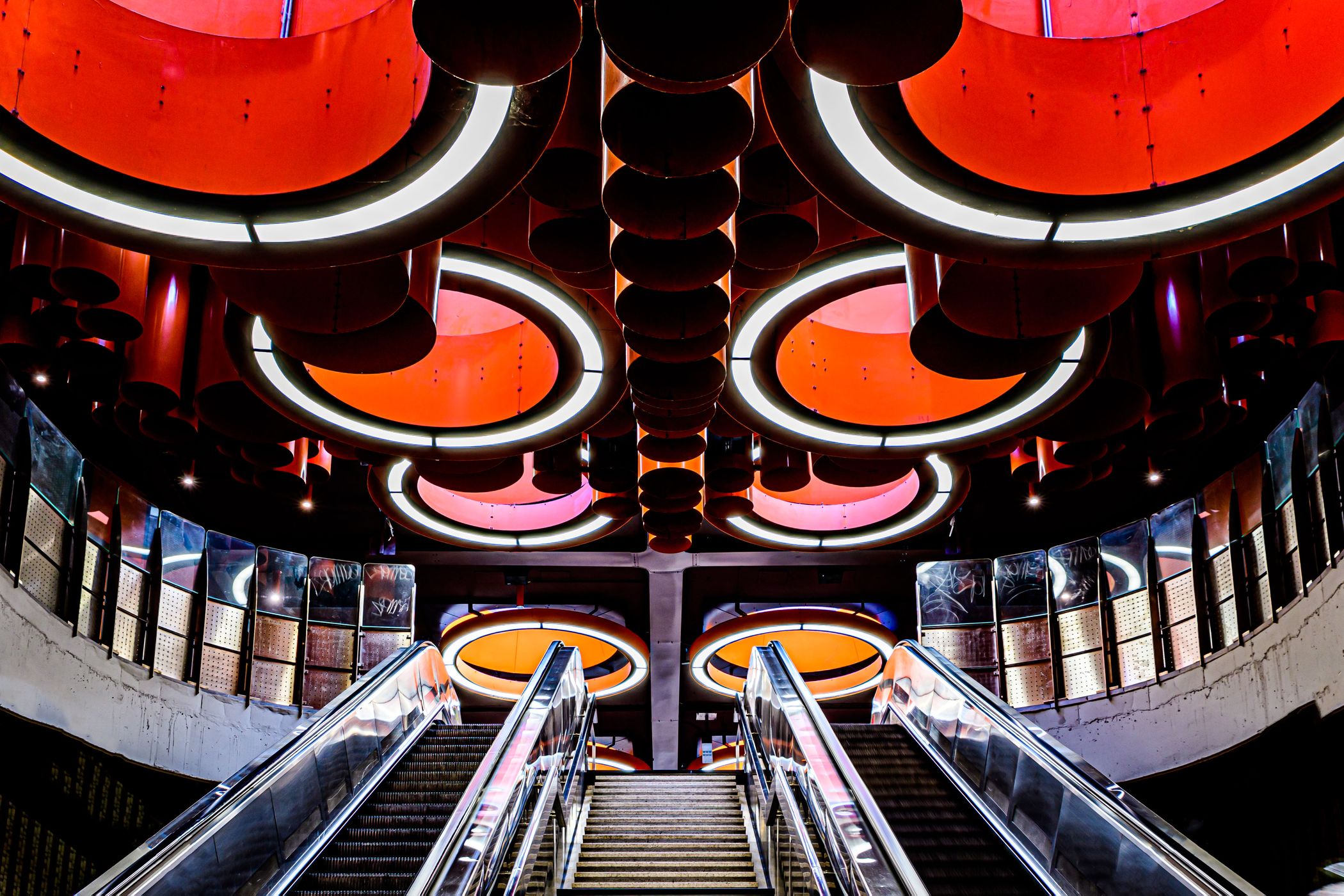 Pannenhuis subway, Brussels, Belgium