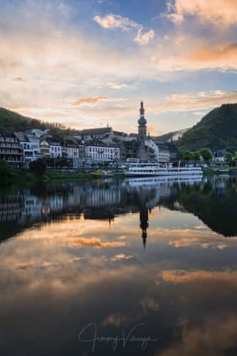 Reichsburg Cochem from Skagerak Bridge, Cochem