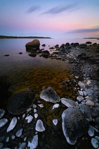 Rocks and seaside, Stockholm
