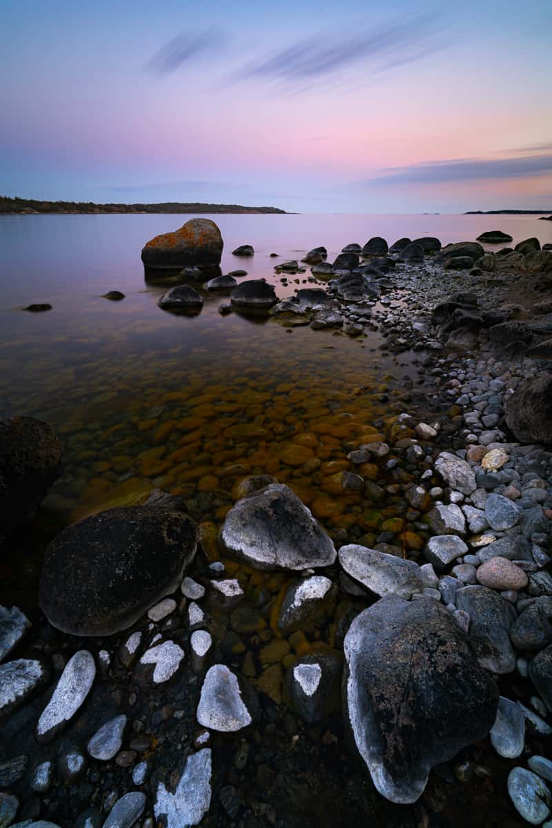 Rocks and seaside, Stockholm, Sweden