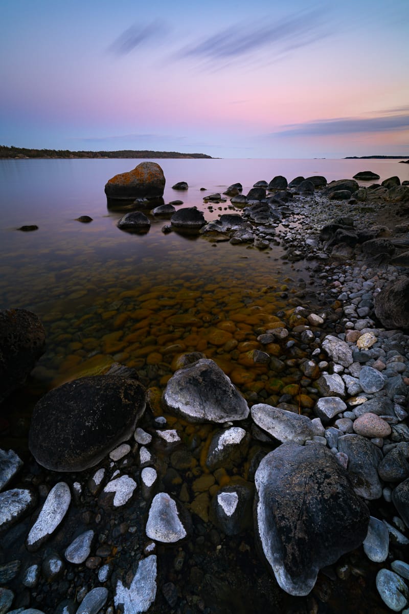 Rocks and seaside, Stockholm, Sweden