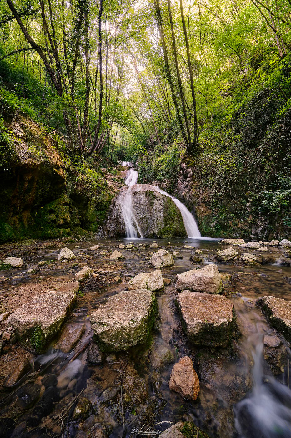 Silan waterfall, Italy