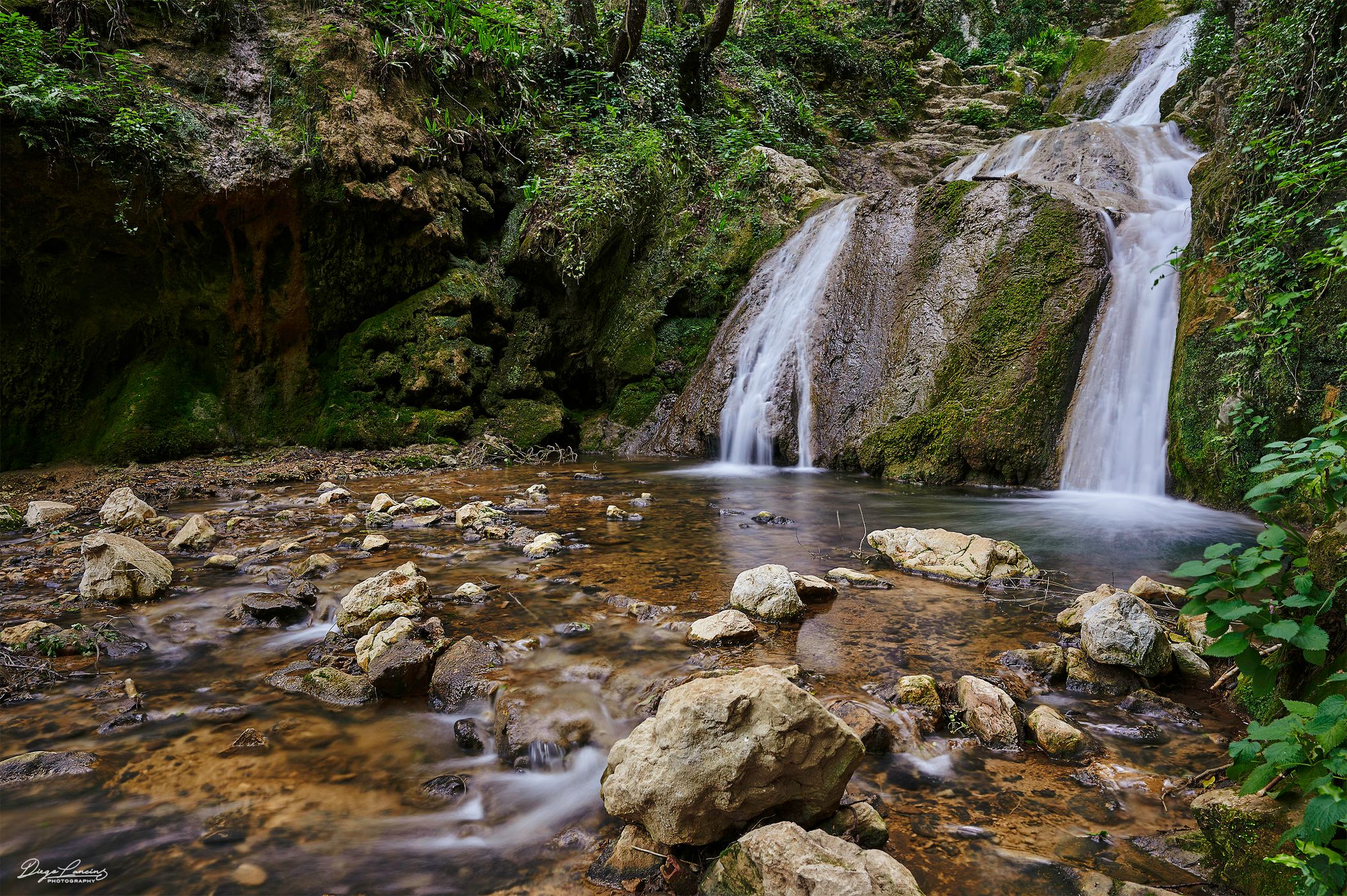 Silan waterfall, Italy
