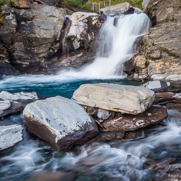 Silverfallet Waterfall, Sweden