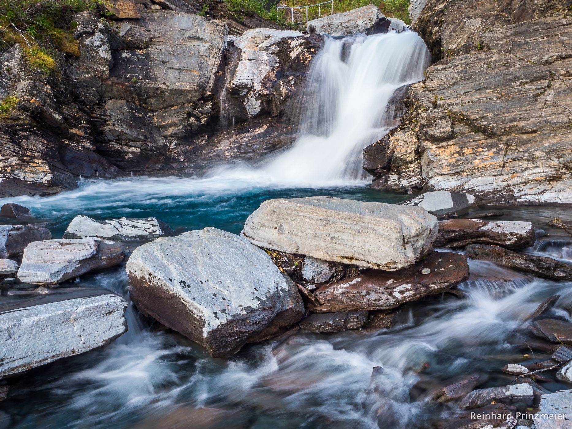 Silverfallet Waterfall, Sweden