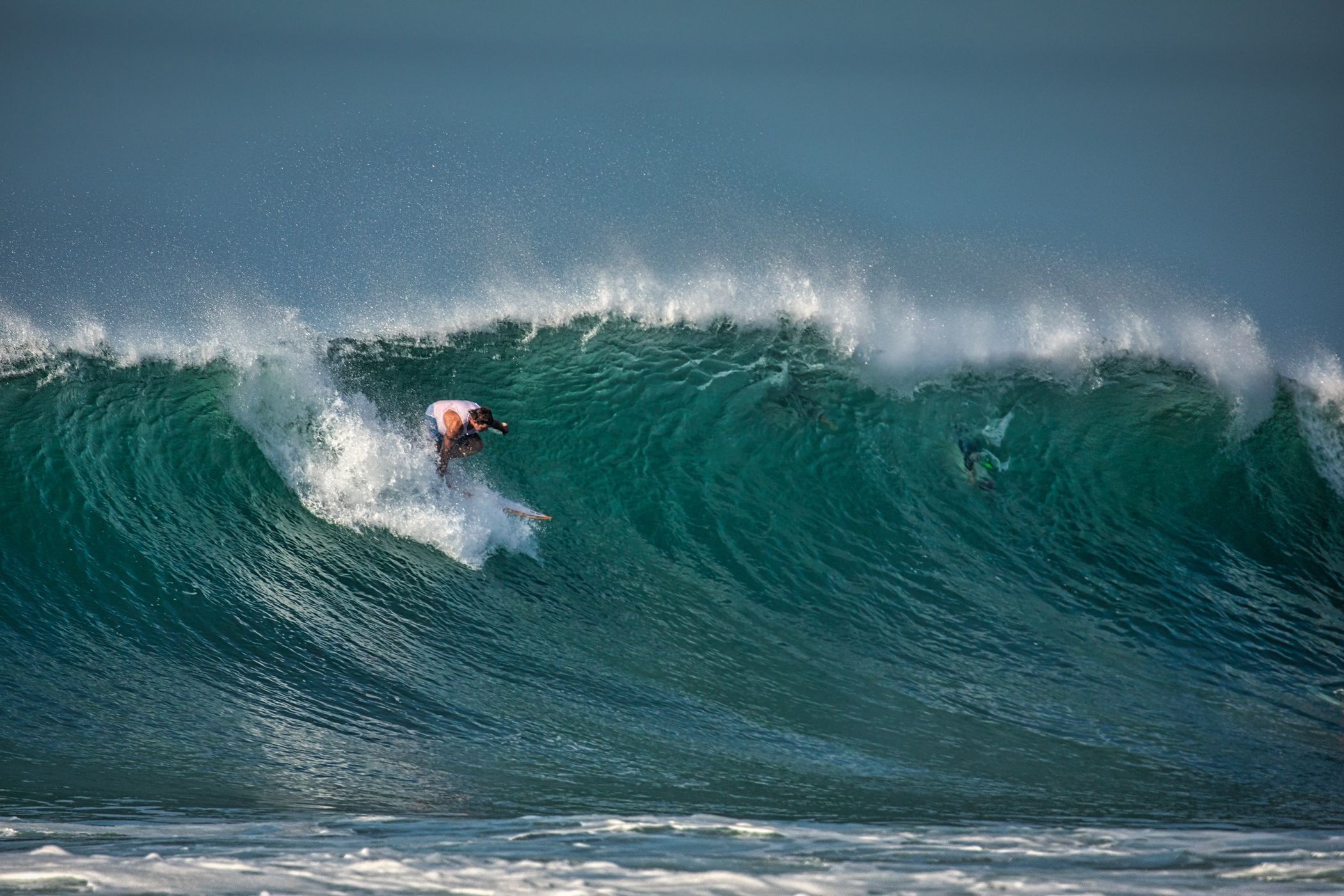 Surfing Mona Vale, Northern Beaches, Sydney, NSW, Australia