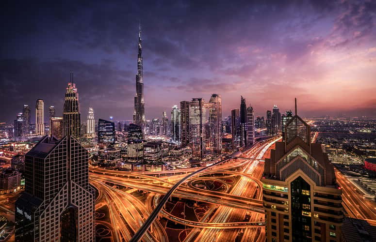 The Best View of Dubai, Burj Khalifa view from Shangri-La
