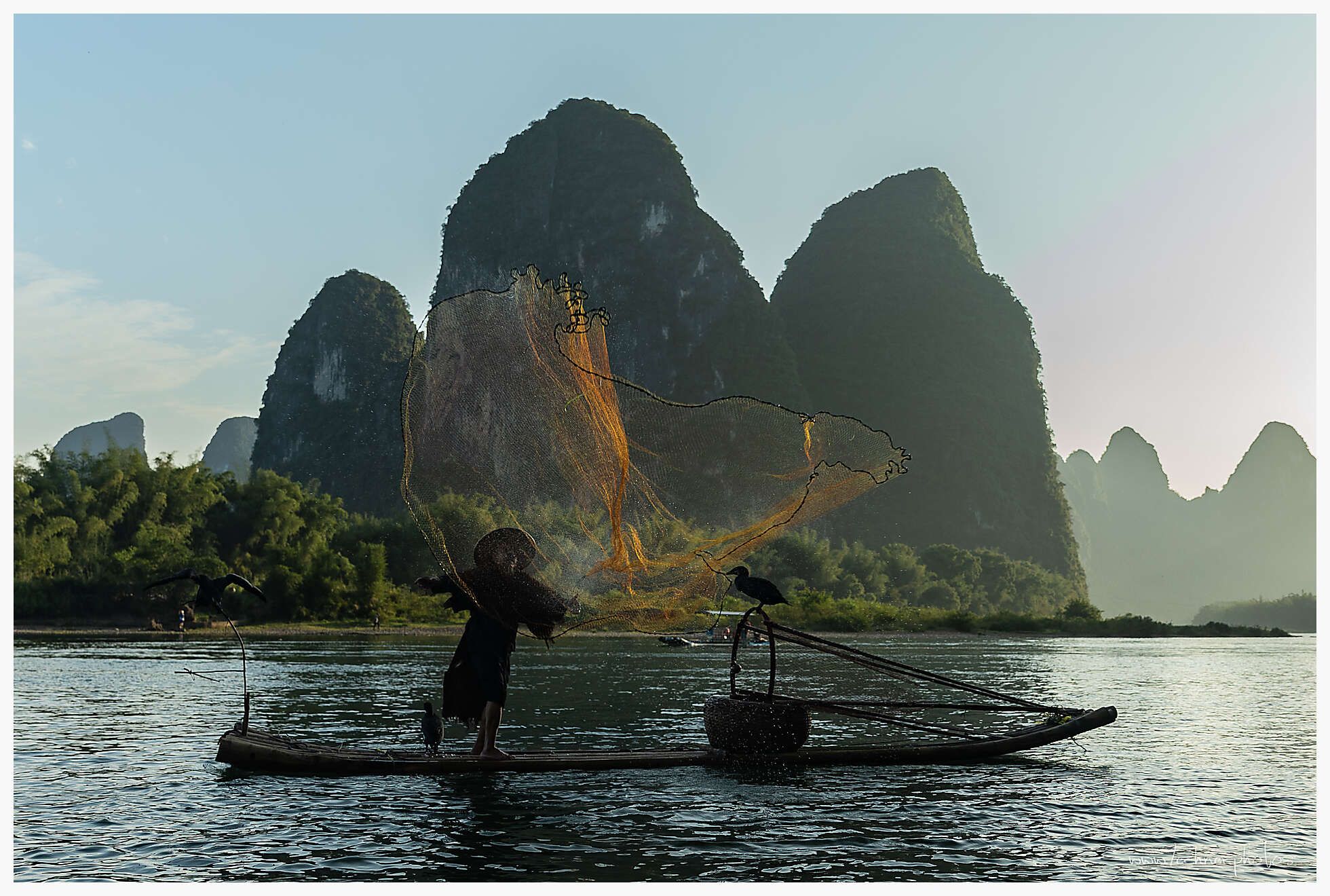The Cormorant Fishermen of Li River, China