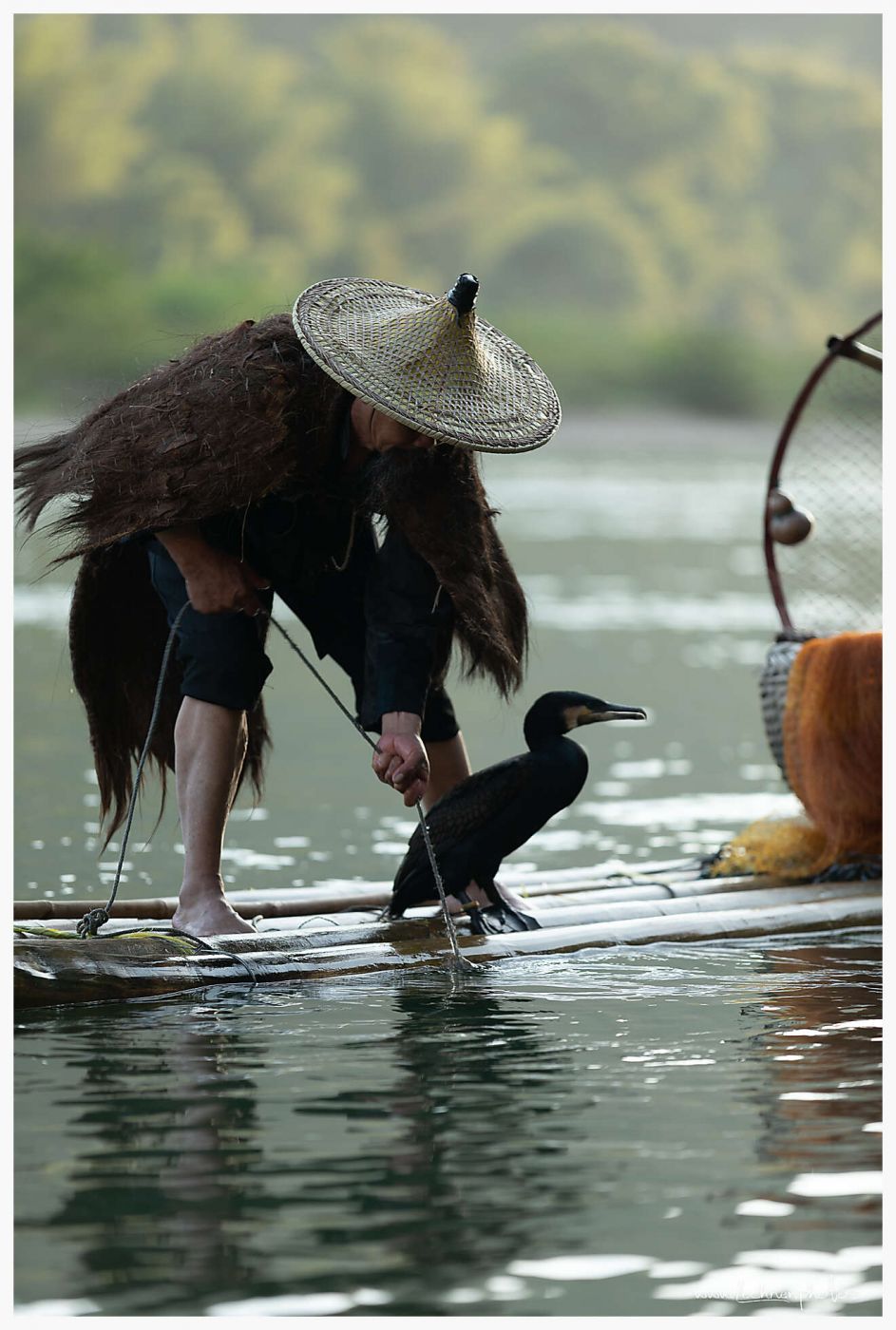The Cormorant Fishermen of Li River, China