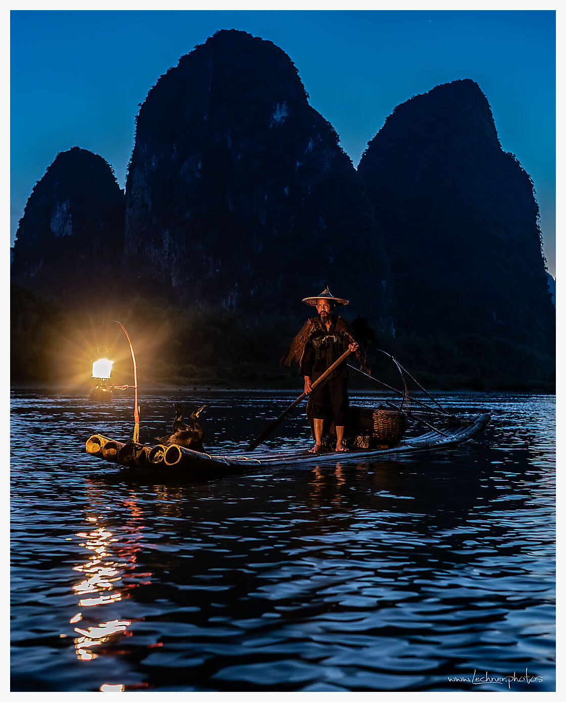 The Cormorant Fishermen of Li River, China