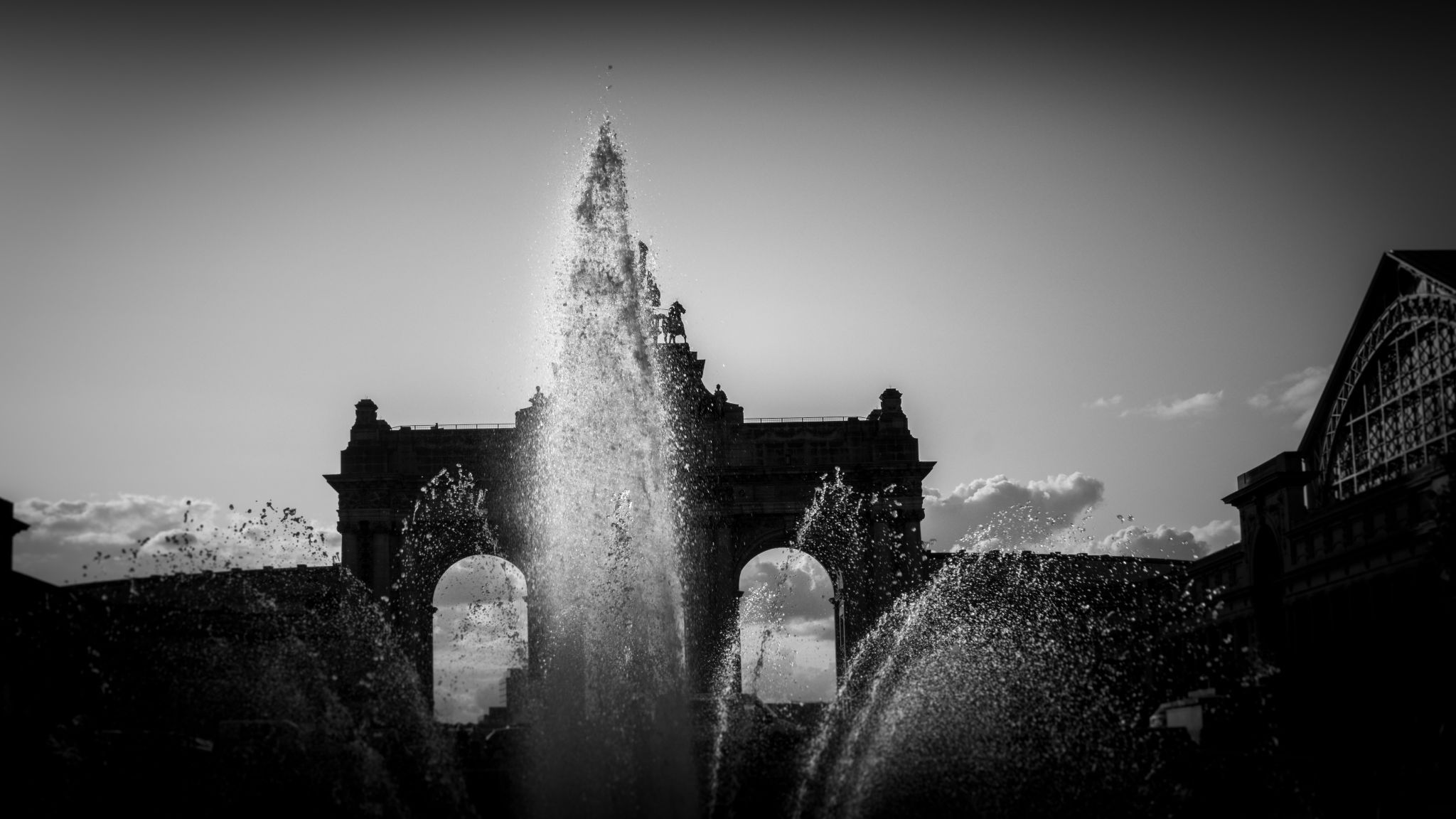 Triumphal Arch, Parc du Cinquantenaire, Brussels, Belgium