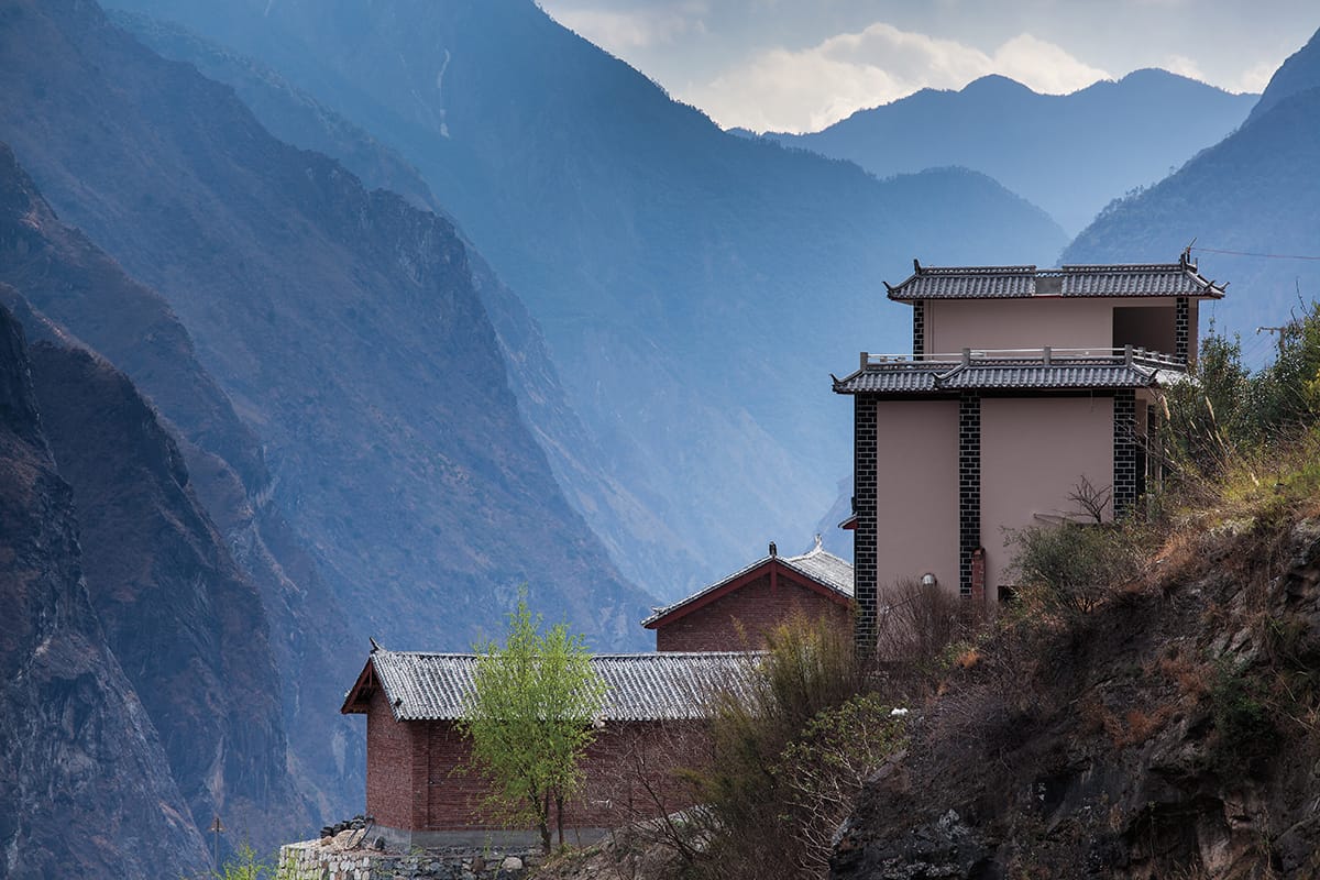 Unterwegs in der Tigersprungschlucht, Yangtse, China