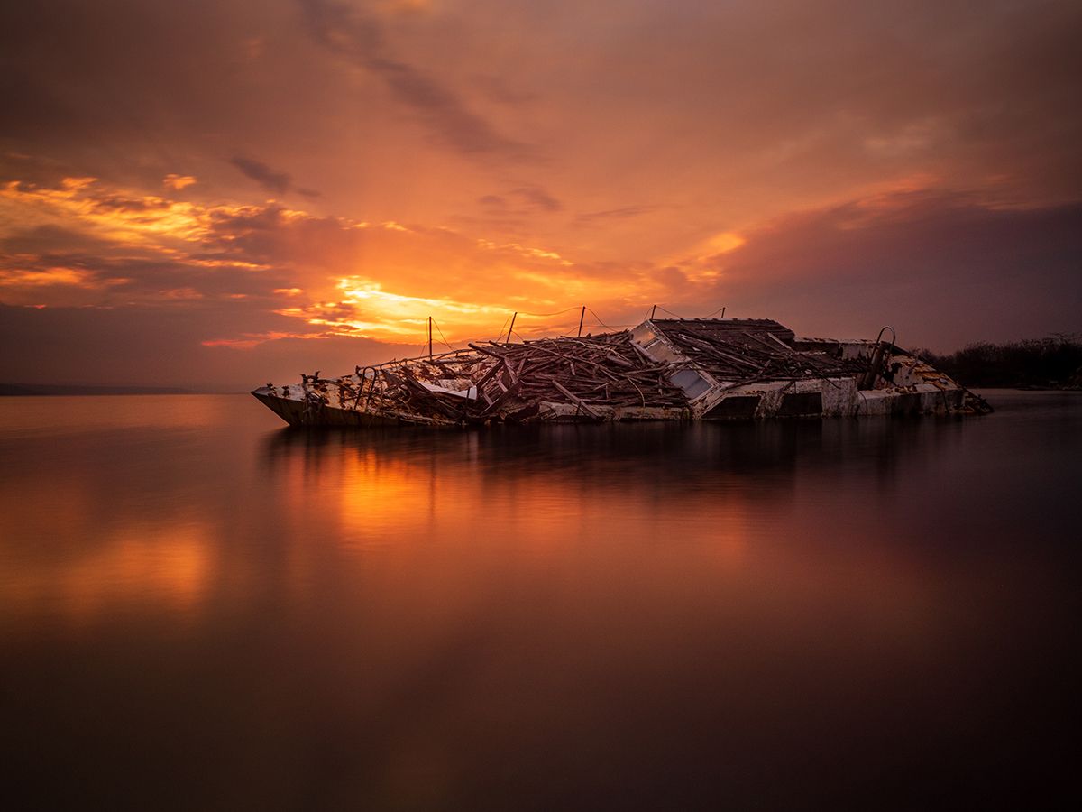 Varna - Abandoned Yacht, Bulgaria