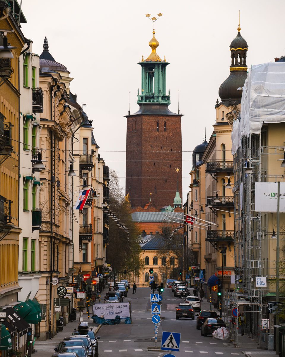 View on Stockholms Rådhuset, Sweden