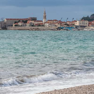 View to Budva Old Town, Montenegro