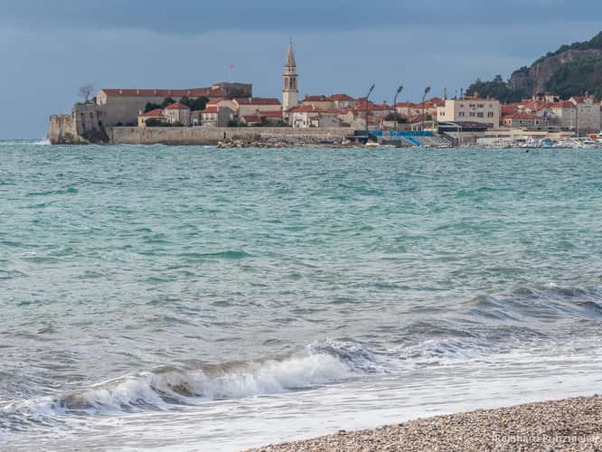 View to Budva Old Town